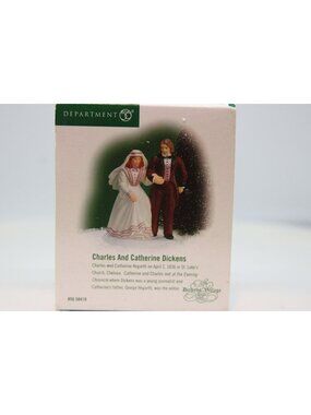 Dept 56 Dickens Village - Charles and Catherine Dickens
